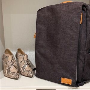 Nordace Black Smart Backpack | Well loved, successful hustle vibes to pass on!